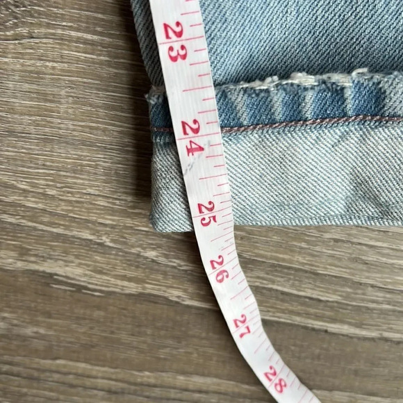 AGOLDE Jamie High Rise Classic Ever More 2 Light Blue Jeans - Picture 7 of 12